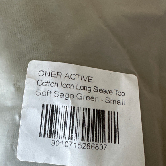 Oner Active Olive Green Long Sleeve Top - Picture 3 of 8